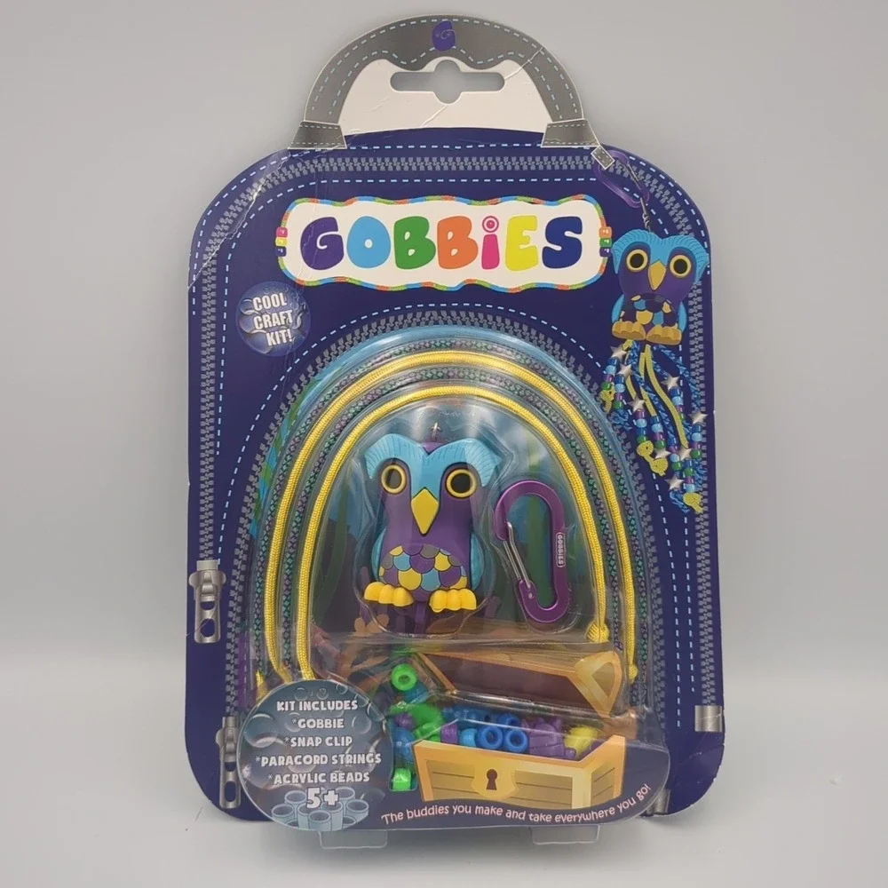 Gobbies - Little Owl  / Back Pack Clip Craft Kit
